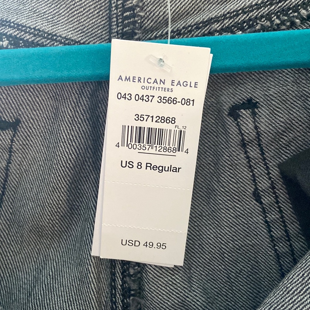 womens curve love baggy black wash size 8/29 jeans